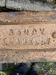 'Sandy Llanelly' with reversed 'N's, © Photo courtesy of Darran Davies