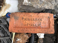 
'Trimsaran Metallic type 3' from Trimsaran Upper Colliery Brickworks © Photo courtesy of Stephanie Thomas