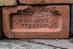 'Abenbury Marl Beds Wrexham' from Abenbury Brickworks, Wrexham, Denbighshire © Photo courtesy of Mike Stokes
