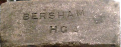 
'Bersham HGA'probably from one of the Wrexham brickworks, Denbighshire, © Photo courtesy of Paul Davies and 'Old Bricks'