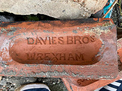 
'Davies Bros Wrexham' from Abenbury Brickworks, Wrexham, Denbighshire  © Photo courtesy of Mike Stoddart