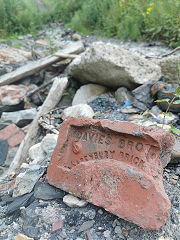 
'Davies Brothers Abenbury Brick Works' from Abenbury Brickworks, Wrexham, Denbighshire  © Photo courtesy of Sam Burrows