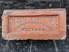 
'Davies Brothers Abenbury Brick Works Wrexham' from Abenbury Brickworks, Wrexham, Denbighshire  © Photo courtesy of Drew Robert