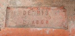 'Dennis Ruabon', from Hafod brickworks, Rhos, © Photo courtesy of Taffman and 'Old Bricks'