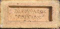 
'J.C.Edwards, Ruabon' from J.C.Edwards, Ruabon, Denbighshire © Photo courtesy of Gordon Hull and 'Old Bricks'