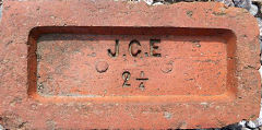 
'JCE 2 ¼', J.C.Edwards, Ruabon, Denbighshire, © Photo courtesy of Martyn Fretwell and 'Old Bricks'