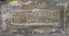 'Kaye Hirst & Co Rhos Nr Ruabon', © Photo courtesy of 'Old Bricks'