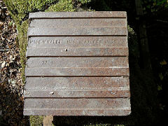 'Made in Wales 37 H' quarry tile probably from Hafod brickworks, Rhos. © Photo courtesy of Ian Suddaby