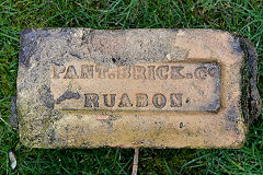 'Pant Brick Co Ruabon' from Pant brickworks, Ruabon, Denbighshire © Photo courtesy of Frank Lawson