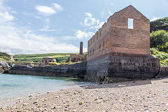 Porth Wen brickworks, July 2015