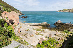 Porth Wen brickworks, July 2015