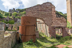 Porth Wen brickworks, July 2015