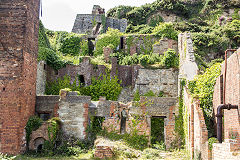 Porth Wen brickworks, July 2015