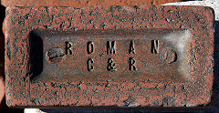 
'Roman C & R'  © Photo courtesy of 'Old Bricks'