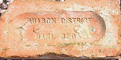 
'Ruabon District Marl Beds', from Kings Mill or Ruabon Road brickworks, © Photo courtesy of 'Old Bricks'