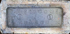 'T H Seacome Ruabon' from Delph Brick and Fireclay Works, © Photo courtesy of Frank Lawson and 'Old Bricks'