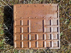 'Welsh Brown JCE Ruabon N Wales' quarry tile, © Photo courtesy of Ian Suddaby