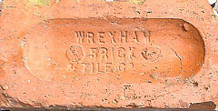 
'Wrexham Brick & Tile Co', from Kings Mill or Ruabon Road brickworks, © Photo courtesy of 'Old Bricks'