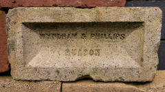 
'Wyndham & Phillips Ruabon' from Delph Brick and Fireclay Works, © Photo courtesy of Mike Stokes