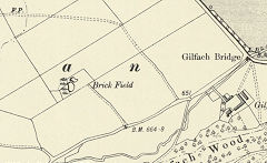 The small brickfield at Kerry, 1901, © Crown Copyright reserved