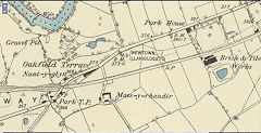 Park brickworks, Newtown, 1884, © Crown Copyright reserved