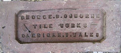 'George B Osborne Tile Works Cardigan S, Wales' © Photo courtesy of Mike Bennett