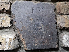 
'12 E Parry & Sons Ld Buckley (dragon) Trade Mark' from Ewloe Wood brickworks, Buckley, © Photo courtesy of Ian Pickford