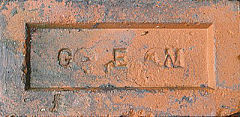 
'Gem' from Coed Talon Brickworks, Flintshire, © Photo courtesy of 'Old Bricks'