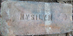 
'Hysilyn' from Charles Davison & Co Ltd Buckley, Flint<br> © Photo courtesy of Richard Symonds and 'Old Bricks'