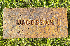 
'Jacobean 200490', made at Lane End brickworks dated 20.04.90, Flintshire, © Photo courtesy of Martyn Fretwell'