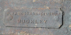 
'W Hancock & Co (H'den) Ld Buckley', Lane End brickworks, Buckley, © Photo courtesy of 'Old Bricks'