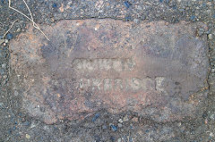 
'Bowen Stourbridge' from Bowens brickworks, Stourbridge, Worcs