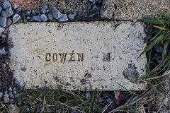 
'Cowan M', from Cowen's brickworks (Low yard), Blaydon Burn, Newcastle-upon-Tyne