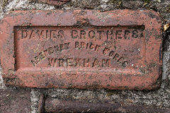 
'Davies Brothers Aberbury Brick Works Wrexham'