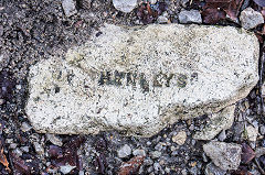 
'Henllys', with small imprint, Henllys, Cwmbran, Mon, found at Varteg