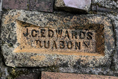 
J.C.Edwards, Ruabon' on a yellow brick