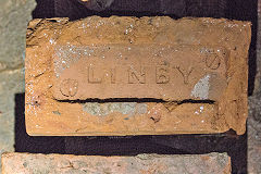 
'Linby', from Linby brickworks, Notts, found in Papplewick Underground Reservoir
