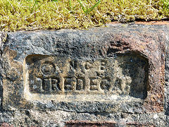 
'NCB Tredegar', from Tredegar Collieries brickworks, Mon