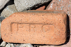 
'PRC' from Princess Royal Colliery brickworks, Forest of Dean