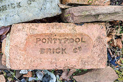 
'Pontypool Brick Co' type 1, from Blaendare brickworks, Pontypool, Mon