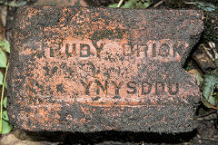 
'Ruby Brick Co Ynysddu', Ynysddu, Sirhowy Valley, Mon