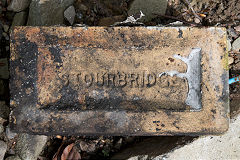 
'Stourbridge', the reverse of 'Rufford', Stourbridge, Worcs