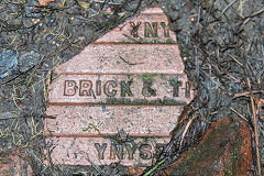 
'Ynysddu Brick and Tile (Co) Ynysddu', from Ynysddu brickworks, Sirhowy Valley, Mon