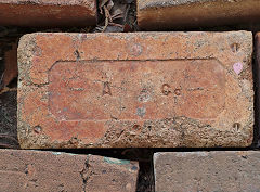 'A Co', an unknown brickmaker, at MOTAT, Auckland, December 2022