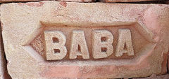 
'BABA', © Photo courtesy of Nigel Megson and 'Old Bricks'