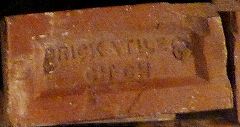 'Brick & Tile Ch Ch', from Christchurch, at Tawhiti Museum