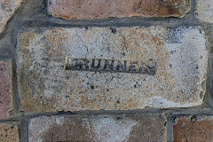 
'Brunner' small imprint at Brunner Brickworks near Greymouth, Spring 2017