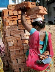 
'HBF' and the brickmakers wife and child!