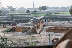 Brickworks between Agra and Delhi, February 2016