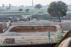 Brickworks between Agra and Delhi, February 2016